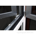 Puting kulay thermal break aluminyo casement window